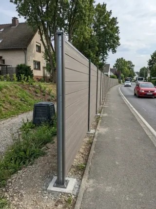 Lärmschutzzaun in Stuttgart - fachgerechte Ausführung vor Ort